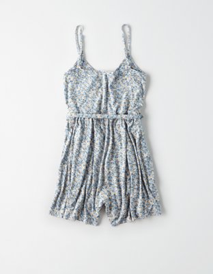 American Eagle AE Knit Wrap Front Romper — фото 4