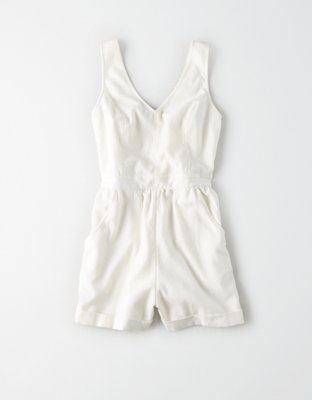 American Eagle AE V-Neck Strappy Romper — фото 3