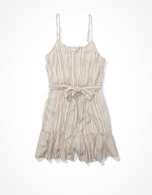 AE Ruffle Wrap Romper