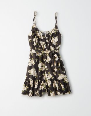 AE Ruffle Wrap Romper