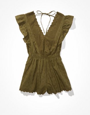 AE Garden Party Wrap Romper