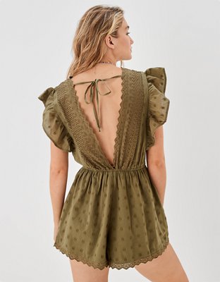 AE Garden Party Wrap Romper