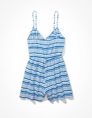 AE Striped Short & Sweet Romper