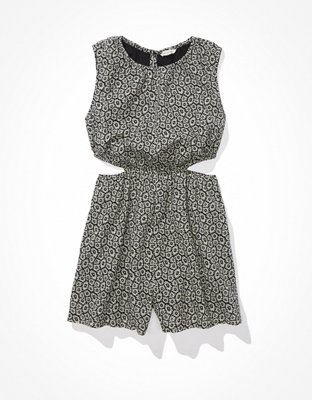 American Eagle AE Floral Cut-Out Romper — фото 3