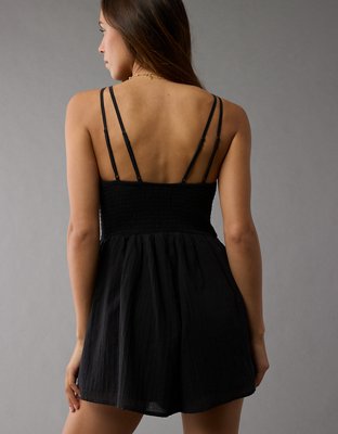 Женские комбинезоны American Eagle AE High-Neck Bare Romper — фото 5