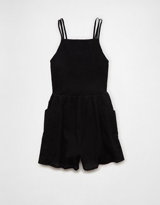 Женские комбинезоны American Eagle AE High-Neck Bare Romper — фото 3