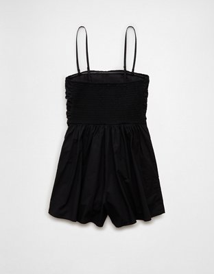 AE Strapless Ruched Bodice Romper