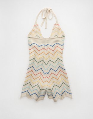 AE Romper halter de Pride al crochet