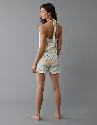 AE Romper halter de Pride al crochet