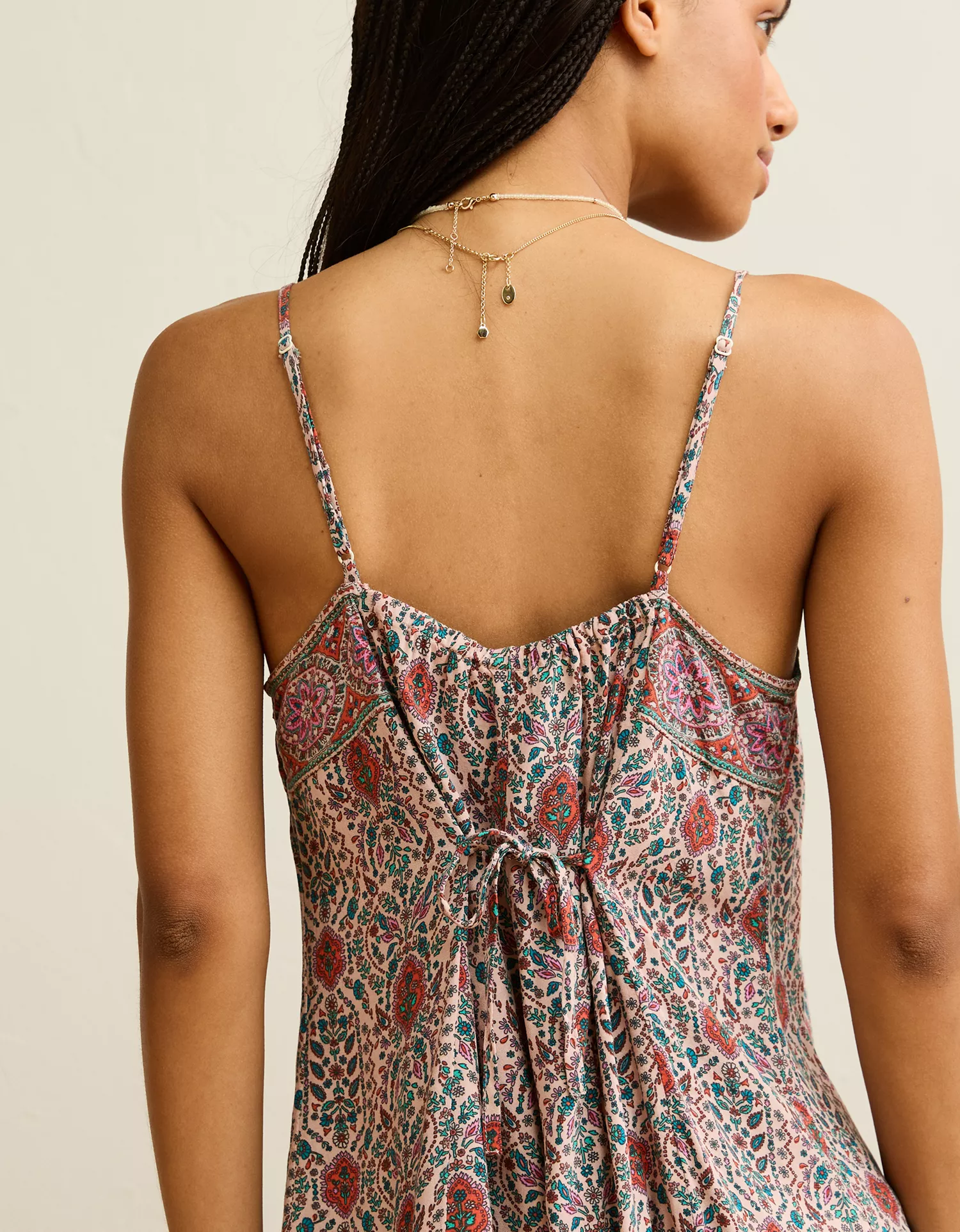AE Button-Up Flowy Romper - thumbnail 6
