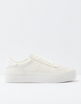 american eagle white canvas shoes