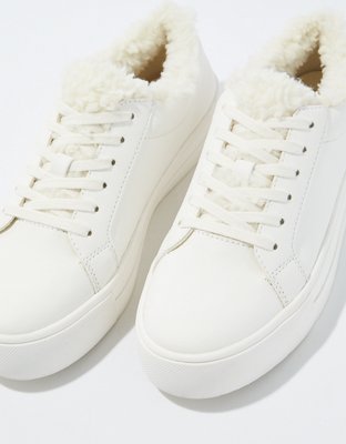 american eagle white tennis shoes