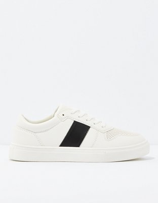 american eagle white canvas shoes
