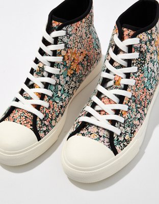 AE Floral High-Top Sneaker