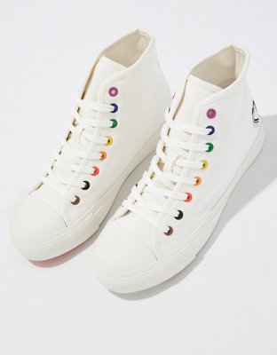 AE Pride Canvas High-Top Sneaker