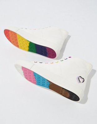 AE Pride Canvas High-Top Sneaker