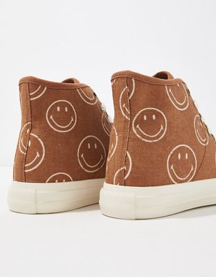AE Smiley® Canvas High Top Sneaker