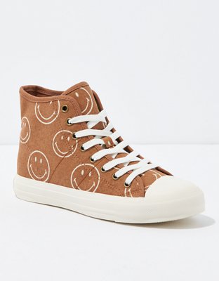 AE Smiley® Canvas High Top Sneaker