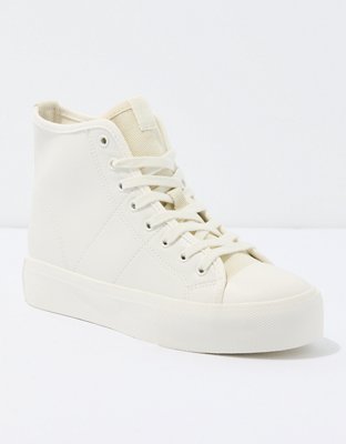 AE Mixed Material High Top Sneaker