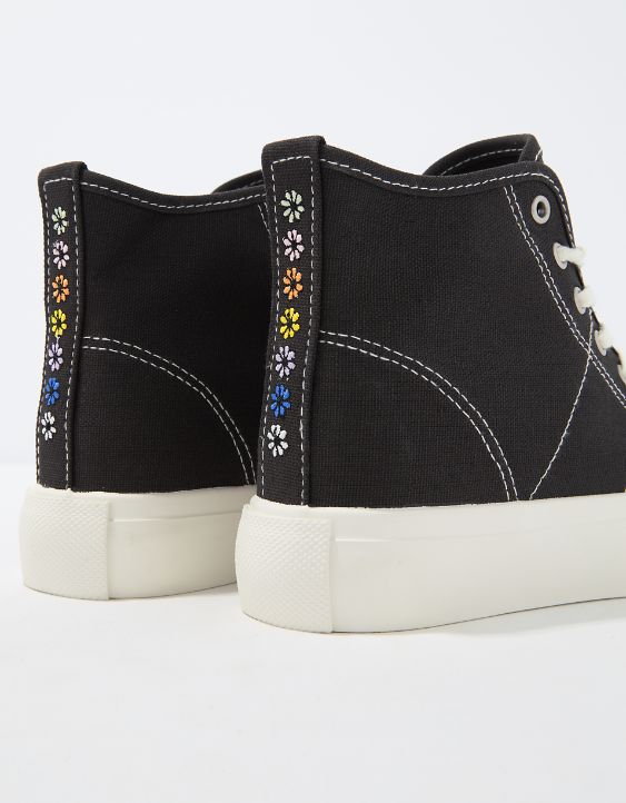 AE Doodle Canvas High-Top Sneaker