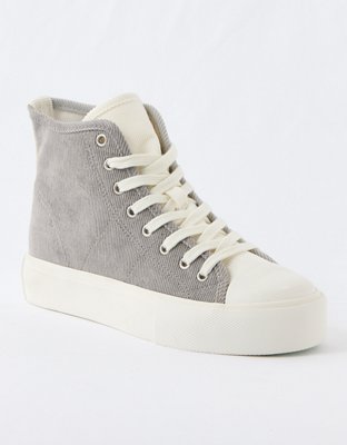 Corduroy converse hot sale high tops