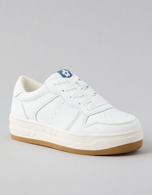 Retro store platform sneakers