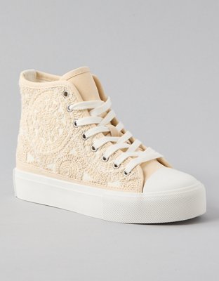 AE Crochet Platform High-Top Sneaker