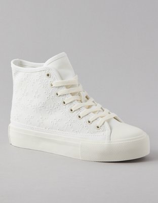 AE Eyelet High-Top Platform Sneaker