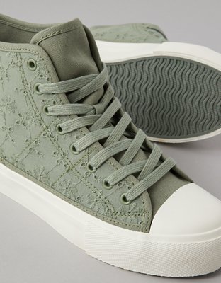 AE Eyelet High-Top Platform Sneaker