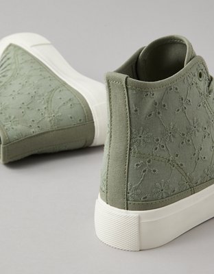 AE Eyelet High-Top Platform Sneaker