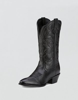 Женские ботинки Ariat Heritage R Toe Western Boot, цвет: Чёрный — фото 4
