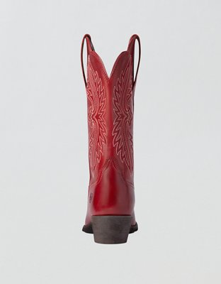 Женские ботинки Ariat Heritage Stretch R Toe Western Boot, цвет: Красный — фото 2