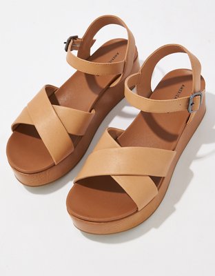 AE Crossover Platform Wedge Sandal