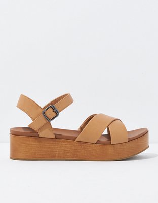 american eagle platform sandals