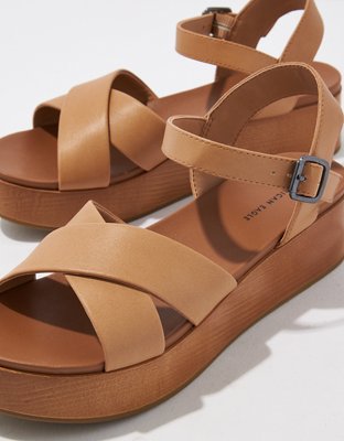 AE Crossover Platform Wedge Sandal