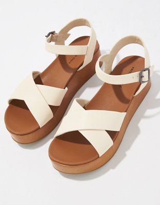 Женские сандалии American Eagle AE Crossover Platform Wedge Sandal — фото 2