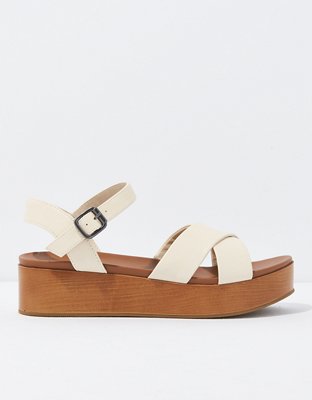 Женские сандалии American Eagle AE Crossover Platform Wedge Sandal — фото 3