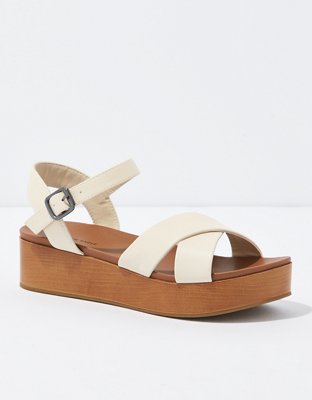 American eagle wedge store sandals