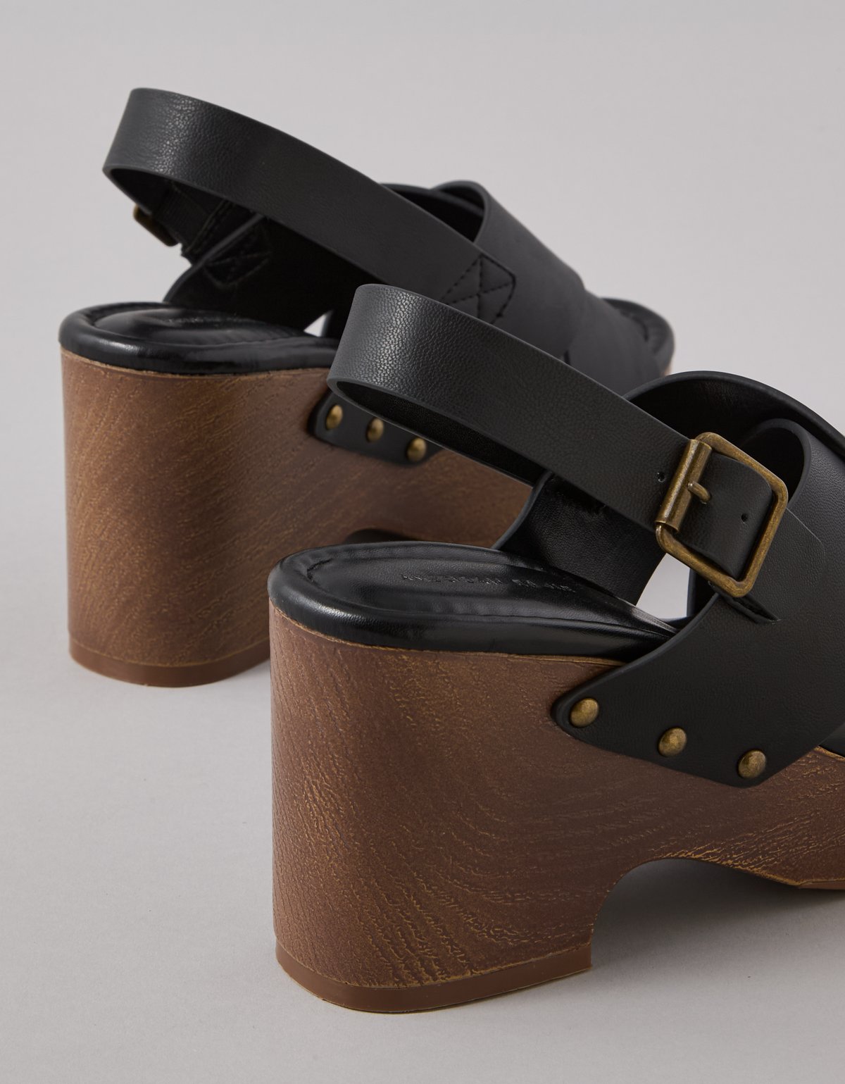 AE Criss-Cross Wedge Clog - image 3