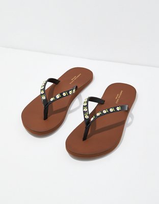 AE Beaded Daisy Flip-Flop
