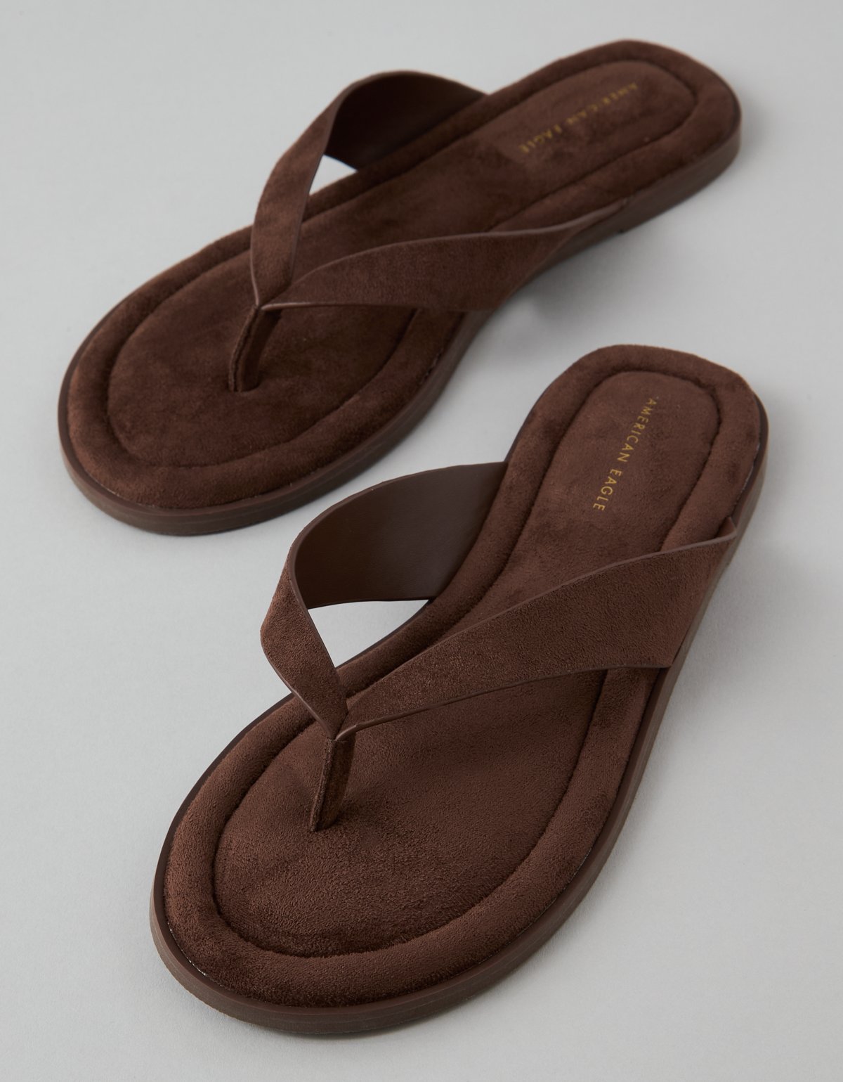 AE Faux Suede Thong Sandal - image 3