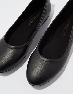 american eagle black flats