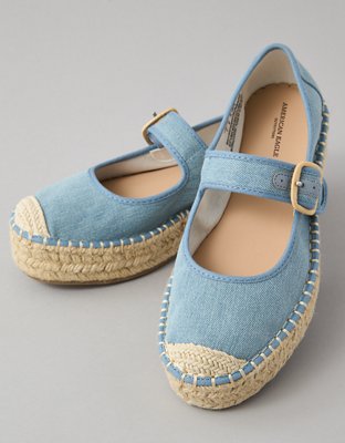 AE Denim Mary Jane Espadrille Mall of America