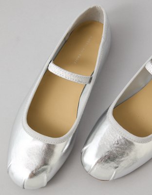 AE Metallic Ballet Flat