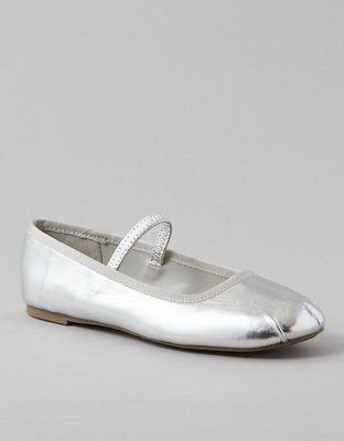 AE Metallic Ballet Flat