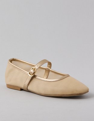 AE Mesh Slip-On Ballet Flat