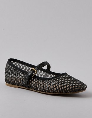 【TAGTRAUME】ANNE MESH BUCKLE MARY JANE FLATS TAGTRAUME】ANNE MESH BUCKLE MARY JANE FLATS