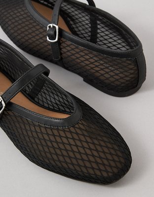 AE Mesh Mary Jane Flats