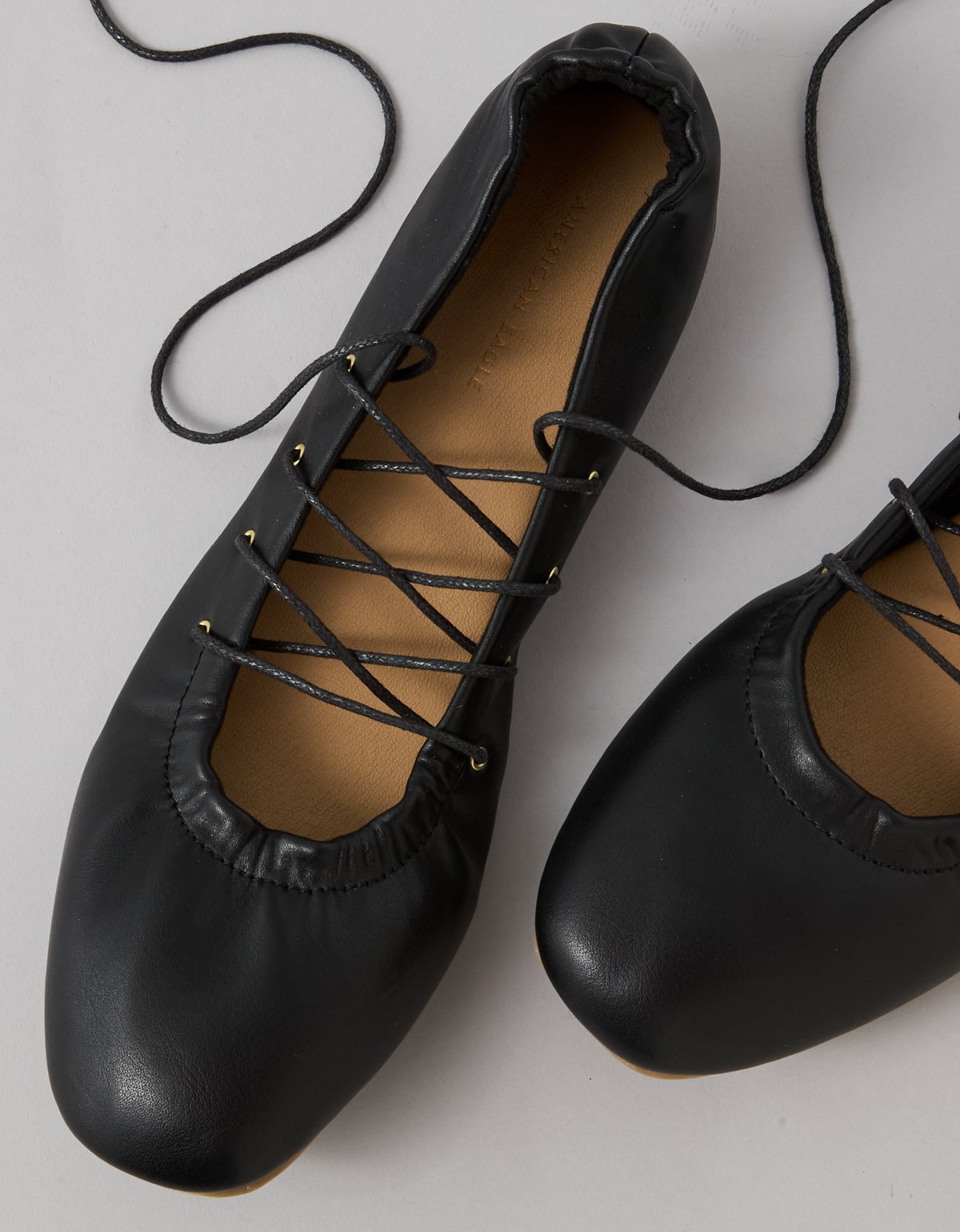 AE Lace-Up Ballet Flat - image 3