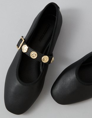 AE Embellished Mary Jane Flat